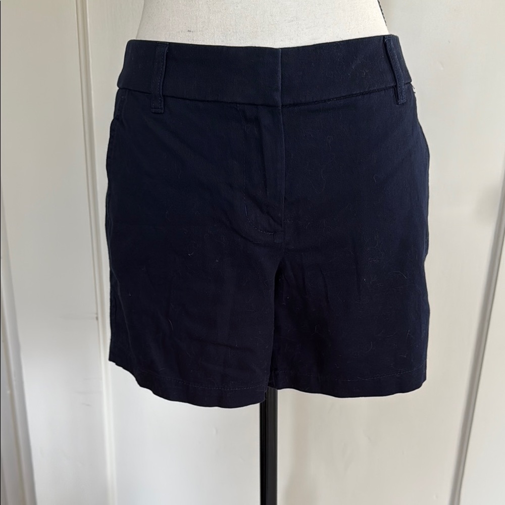 J. Crew Dark Blue Women's Bermudas